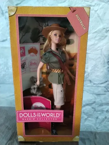 Barbie Collector Dolls Of The World Austrália -Pink Label - Nrfb