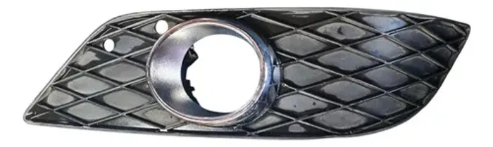 Grade Moldura Farol De Milha Mercedes B180 B200 2007 A 2011 Preto Esquerdo