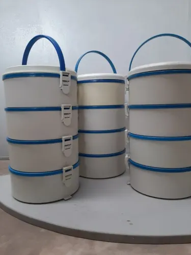 3 Kits de marmitas térmicas c/4 pçs Gufani