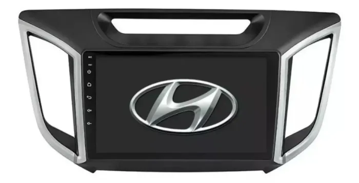 Central Multimídia Octacore 10 pol 4GB/64GB 4G Carplay/ A. Auto Creta 17/24