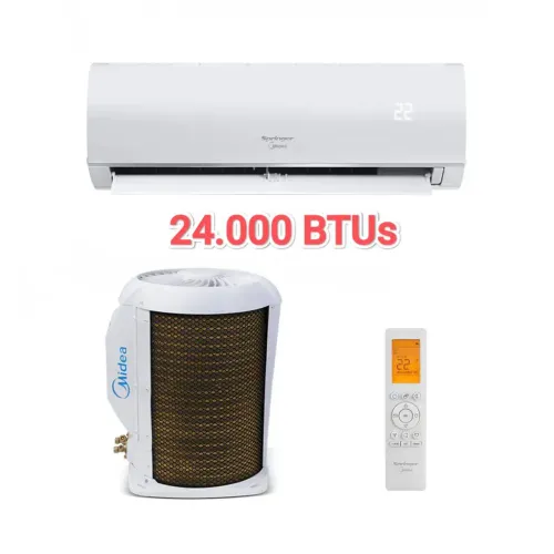 Ar Split Springer Midea 24000 BTUs + Novo + Nota + Garantia+ Cartão 12x!!