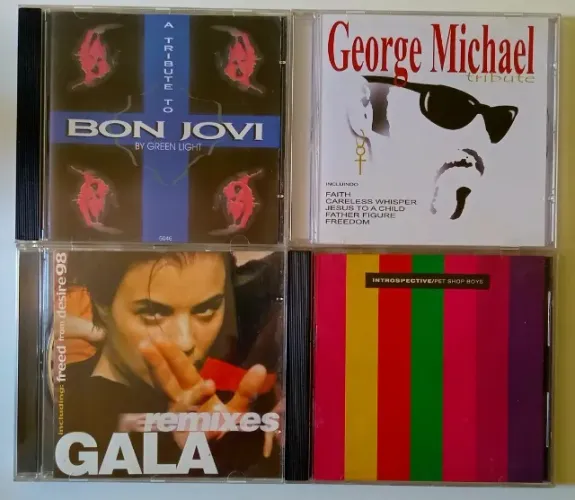 kit 4 CDs Músicais Raridades Originais