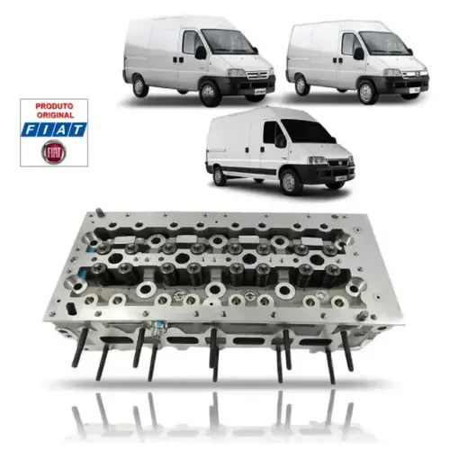 CABEÇOTE DUCATO 16v 2.3 EURO 3 JUMPER BOXER 2010 2011 2012 