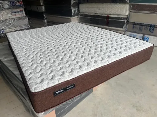 Promoção! Colchão Queen Novo Modelo Palemax Molas Ensacadas Conforto Médio, Pronta Entrega