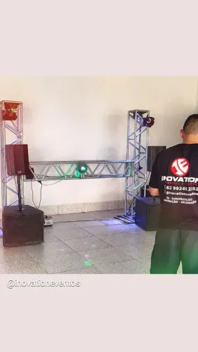 Som para eventos - DJ, iluminação e sonorização