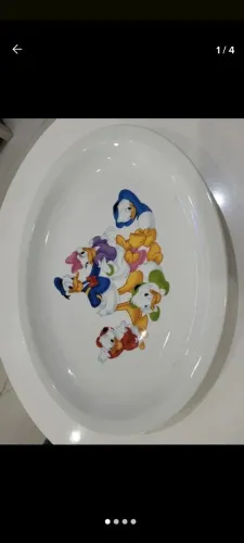 Prato Oval Donald E Família Planeta Deagostini