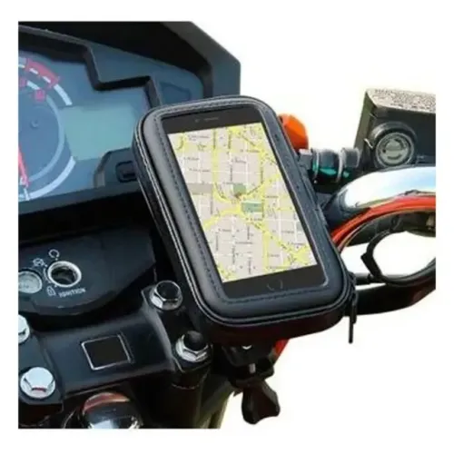 Suporte Celular Moto Bike Capa Prova D'água