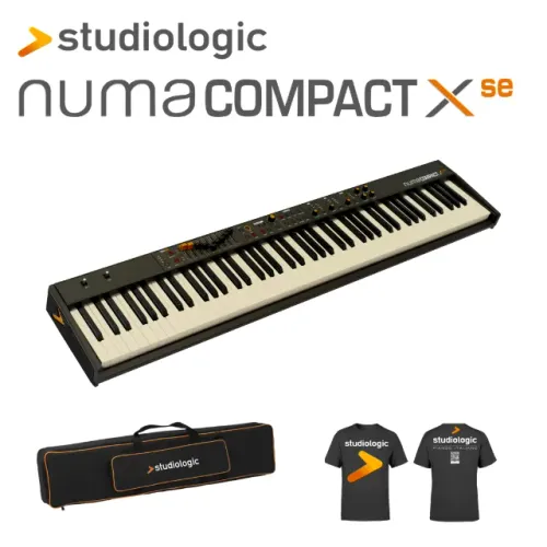 STUDIOLOGIC NUMA COMPACT XSE - Piano, Organ e Synth -  88 teclas Fat