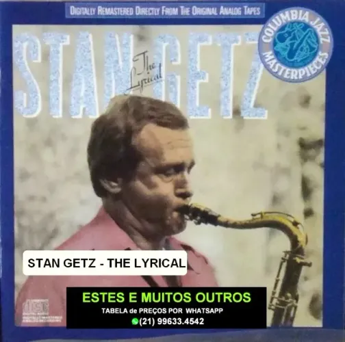 3 Cds do Stan Getz (Jazz)