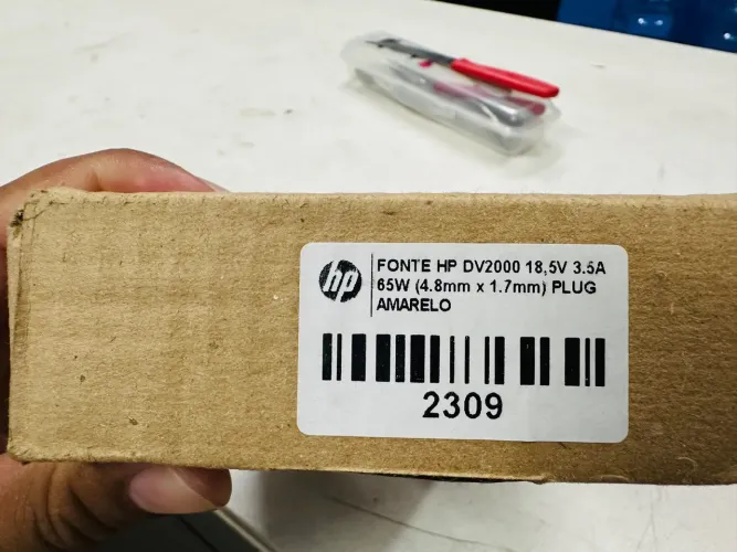 Notebook Carregador HP DV2000 18,5V 3.5A 65W