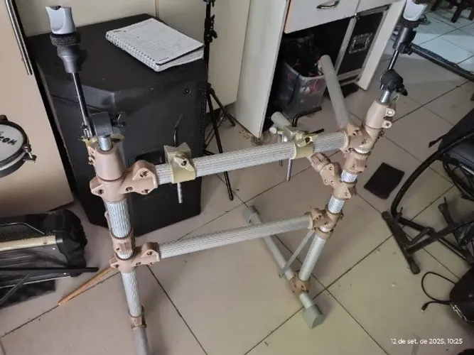 Trave Rack para Bateria Eletronica ou Percussão