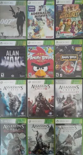 JOGOS DE XBOX 360 - PREÇOS NA DESCRIÇÃO 