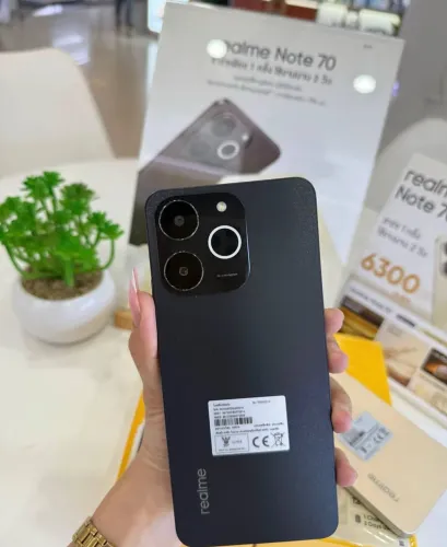 Note 70 128GB/06GB RAM REALME Lançamento 2025 Topissimo Entregamos Garantia 