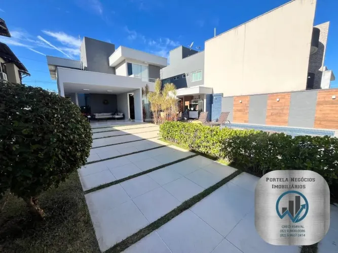 Casa em Condomínio para Venda em Maceió, antares, 4 dormitórios, 2 suítes, 5 banheiros, 4
