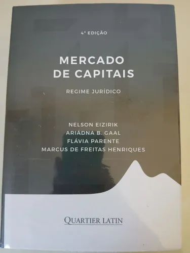 Livro Mercado de Capitais - Regime Jurídico - 4ª Edição