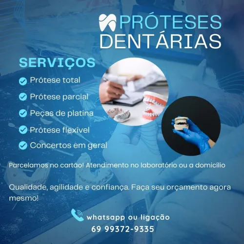 Próteses dentárias 