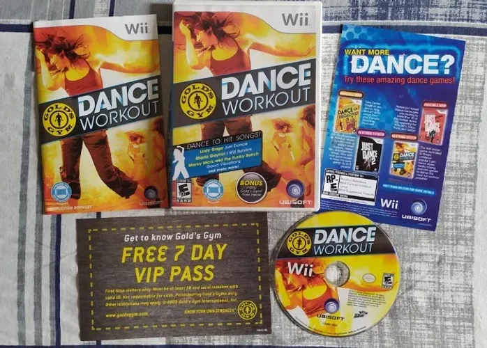 Dance Workout jogo original de Nintendo Wii