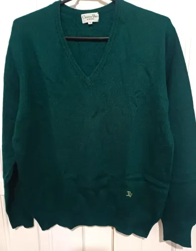 Suéter Christian Dior Monsieur Verde