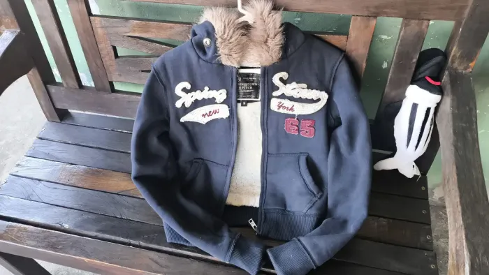 Casaco de inverno juvenil