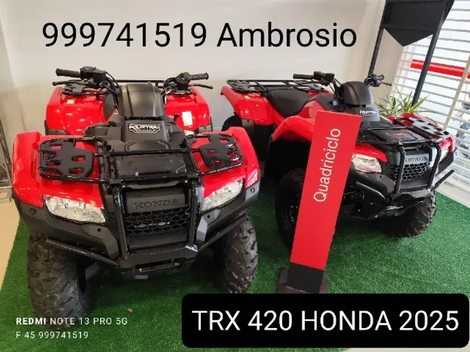 Quadriciclo Honda trx 420  4x4 novo 