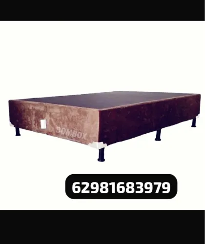 Cama box suporte solteiro novA