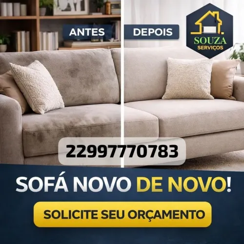 Higienização de Estofados e colchões