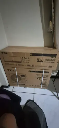 Ar-condicionado Hw Inverter Tcl T-pro 2.0 12.000 R32 Fr Cor Branco