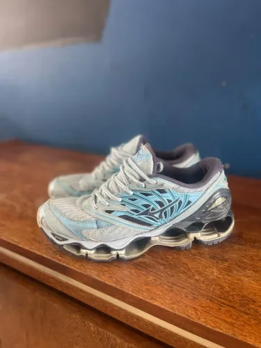 Mizuno Wave Prophecy 8 azul bebê