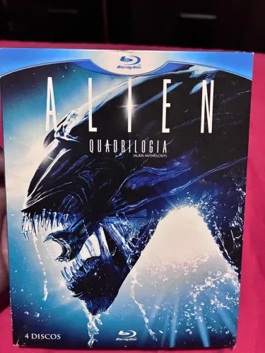 Quadrilogia alien Bluray coleção 