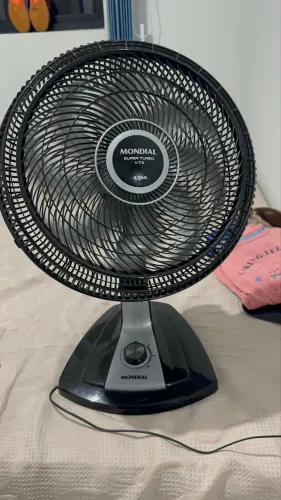 Ventilador Mondial Super Turbo VTX 40cm 8 Pás - Muito Conservado