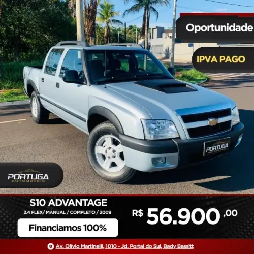 Chevrolet S10 P-up Advant. 2.4/2.4 MPFI F.power CD 2009