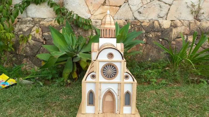 Maquete catedral São Tiago Croacia