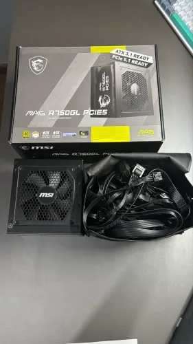 Fonte msi 750w 80plus gold modular