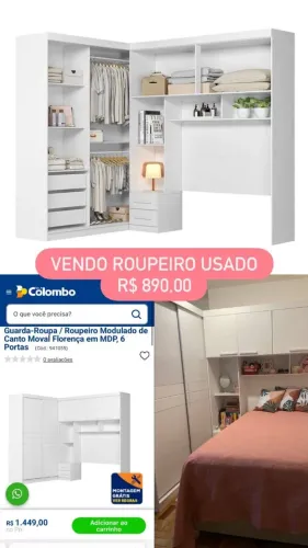 Guarda Roupa/ Roupeiro