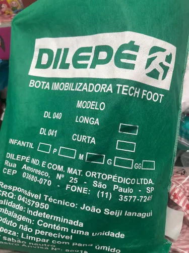 Bota imobilizadora tech foot