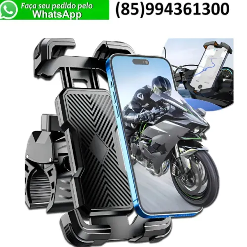Suporte para Celular Moto Bicicleta Guidão Bike Garra Resistente Reforçado Qualidade Ajust