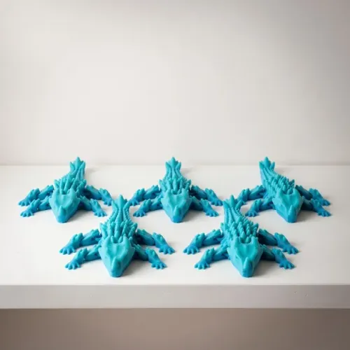 Dragão Bebê Articulado Flexível | Miniatura 3D | Pronta Entrega Fortaleza