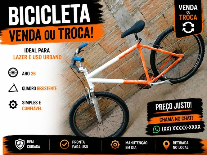 Bicicleta aro 26