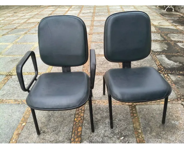 Cadeira de escritório de ferro 
