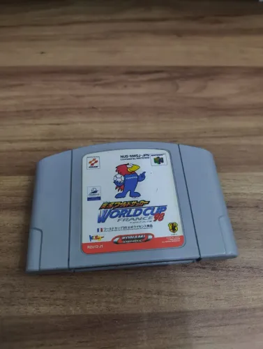 World Cup France 98 N64 original japonês