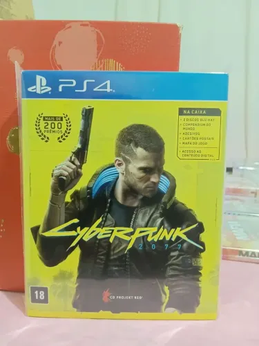 PS4/PS5 - Cyberpunk 2077 (Lacrado): Edição Nacional de Lançamento