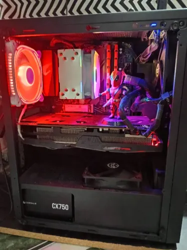 PC GAMER COMPLETO | Ryzen 5 5600G + RX 5700 XT 8GB | PRONTO PRA JOGAR
