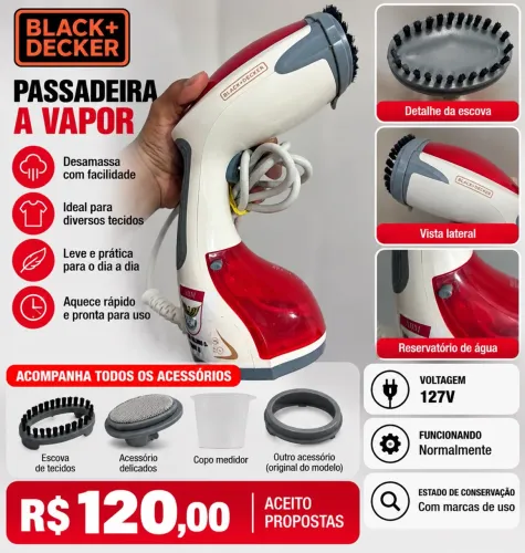 Passadeira a vapor