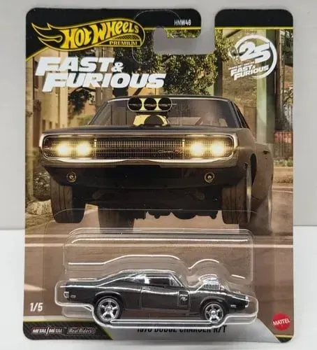 Hot Wheels Premium Dodge Charger R/t Chase Fast & Furious