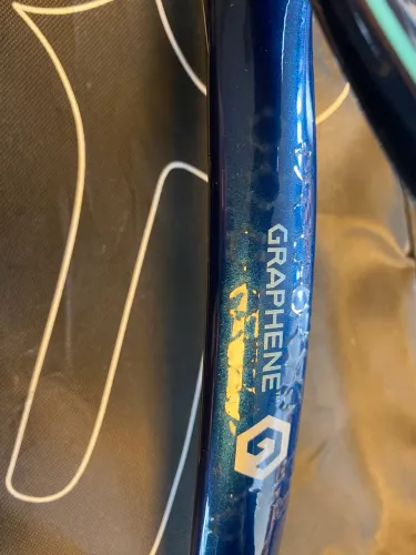 Raquete  Balbolat Júnior azul com capa 