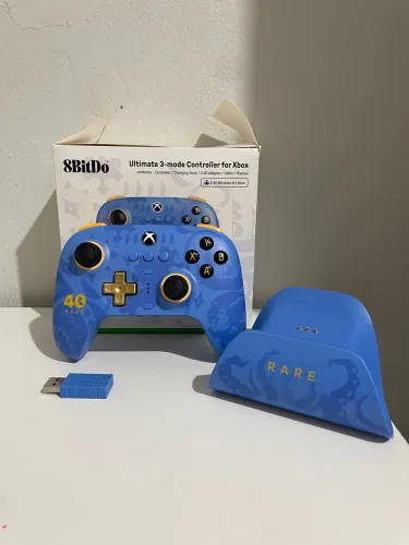 Controle 8BitDo Ultimate 3 M para Xbox - Edição Especial de 40 Anos da Rare. - NOVÍSSIMO