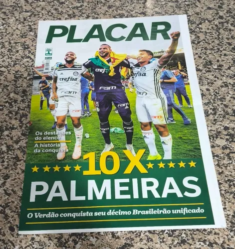 Poster do Palmeiras Brasileirão 