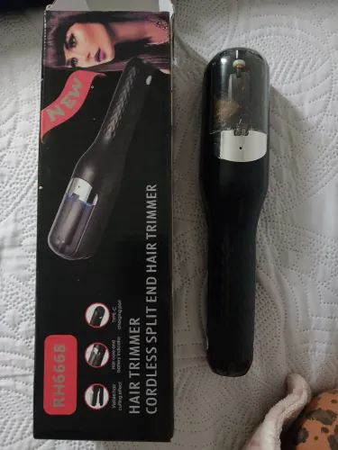 Maquina corte bordado(pontas duplas)cabelo feminino 