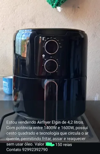 Airfryer 4,2 litros