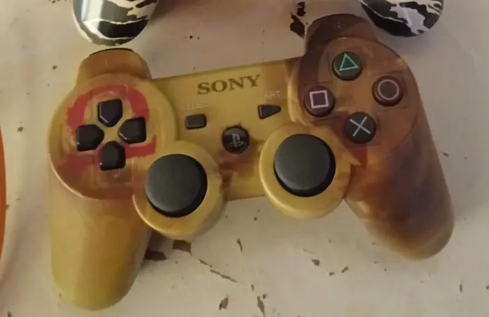 Controle do ps3 god of war 